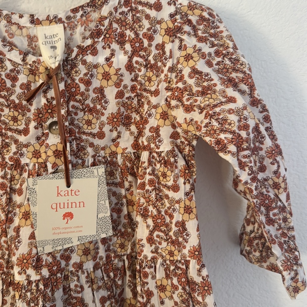 Kate Quinn, 100% organic cotton floral dress - Picture 2 of 3